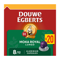 Douwe Egbert Koffiecapsules Lungo Moka Royal 10x20st