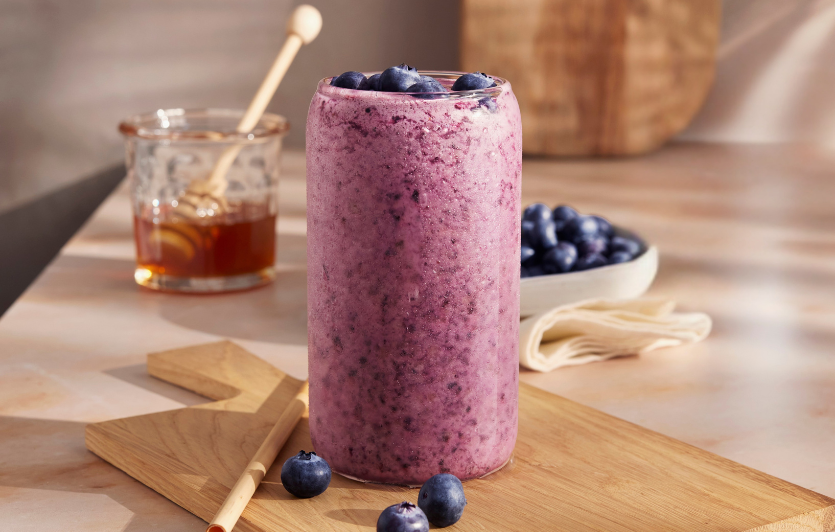 BE Blueberry smoothie