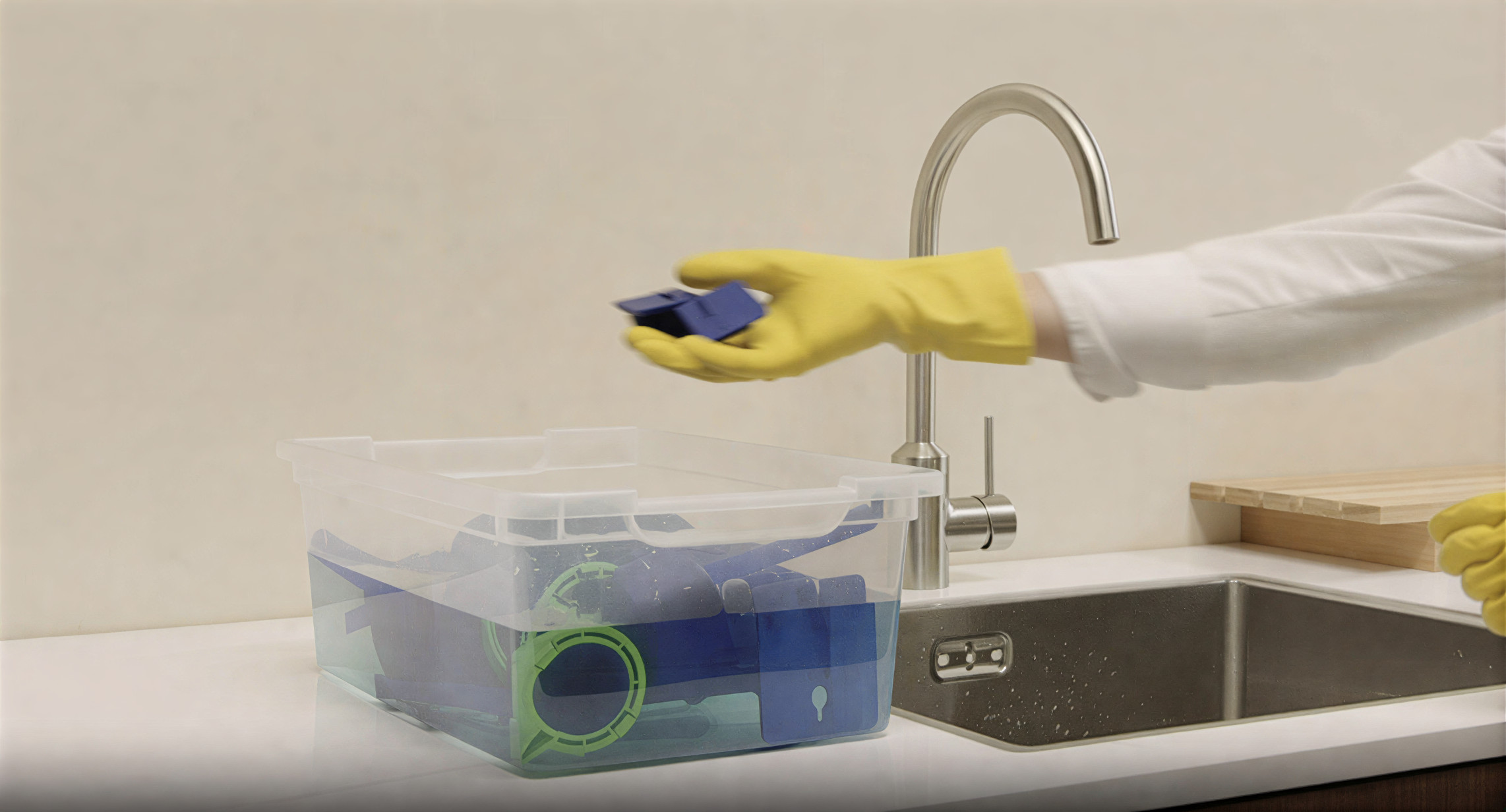 BE step 9 weekly cleaning - Cafitesse Omni