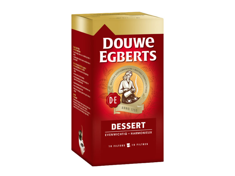 Douwe Egberts Café Filtre Dessert Utz 12X62G