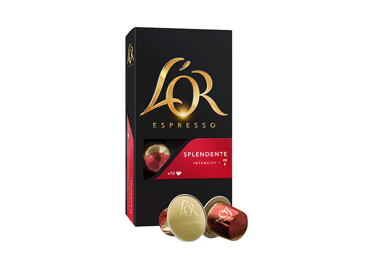 L'OR Koffiecapsules Espresso Splendente UTZ 10x10st 4028604