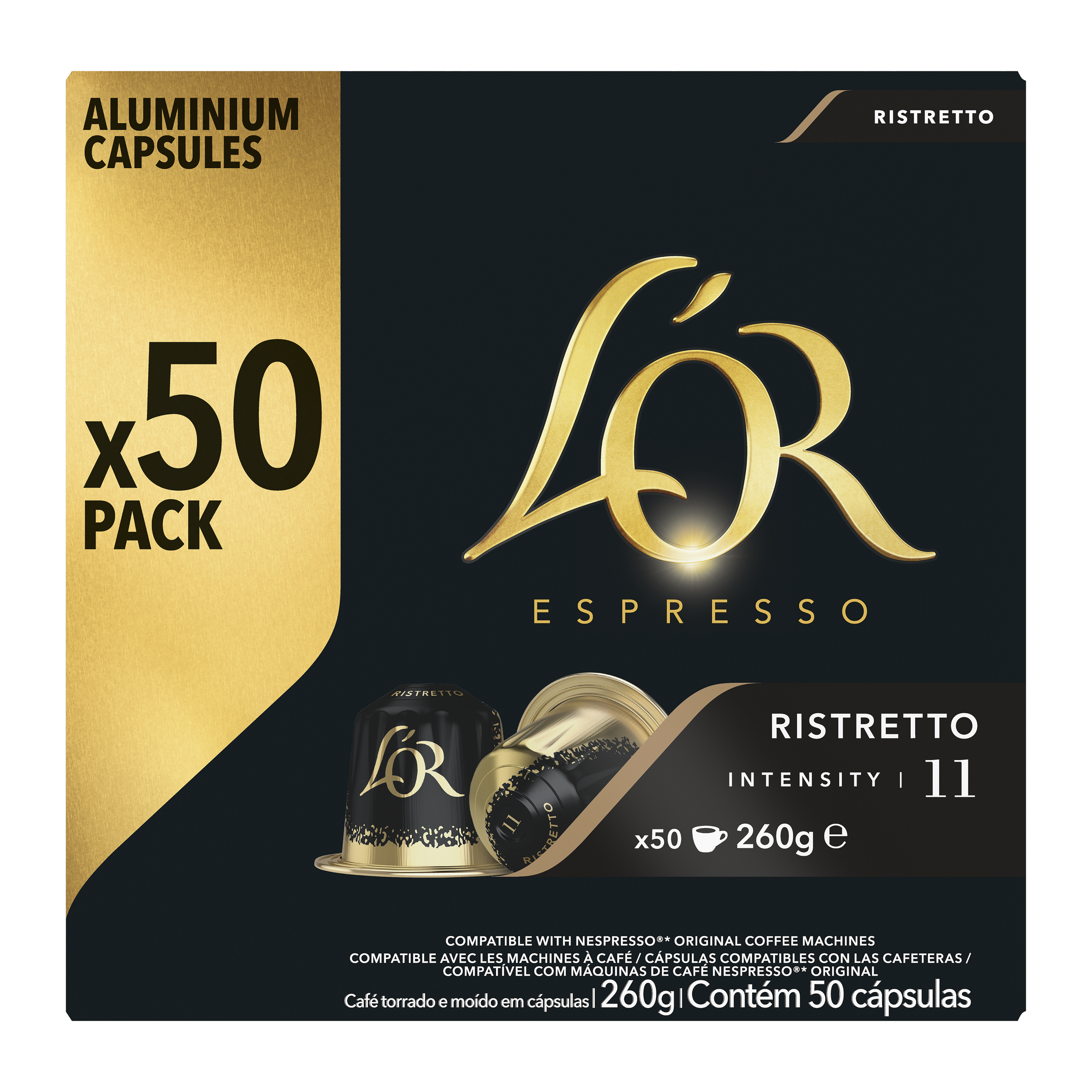 L'or ristretto new front