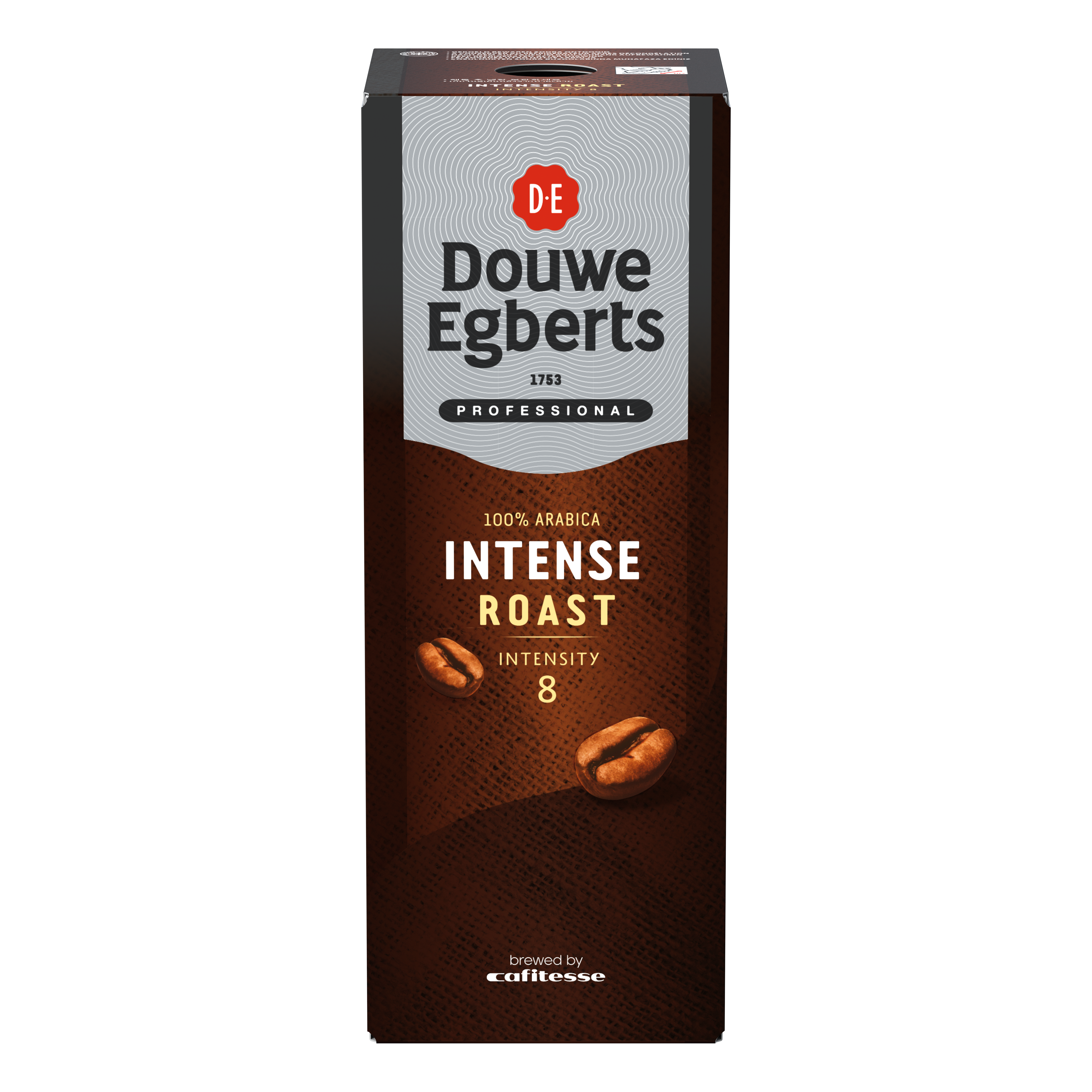 Douwe Egberts Cafitessekoffie Intense Roast 2x1,25l