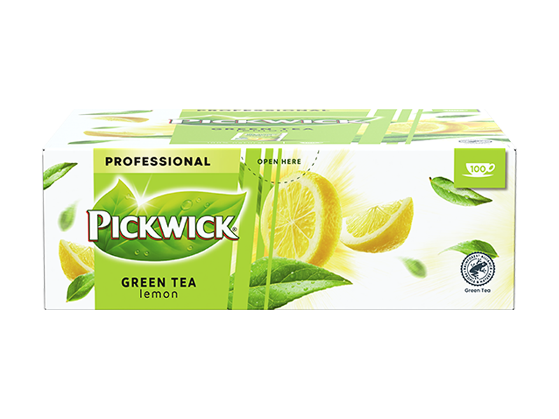 PW Green Tea lemon - front