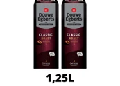 Douwe Egberts Classic Roast UTZ 2x1.25L